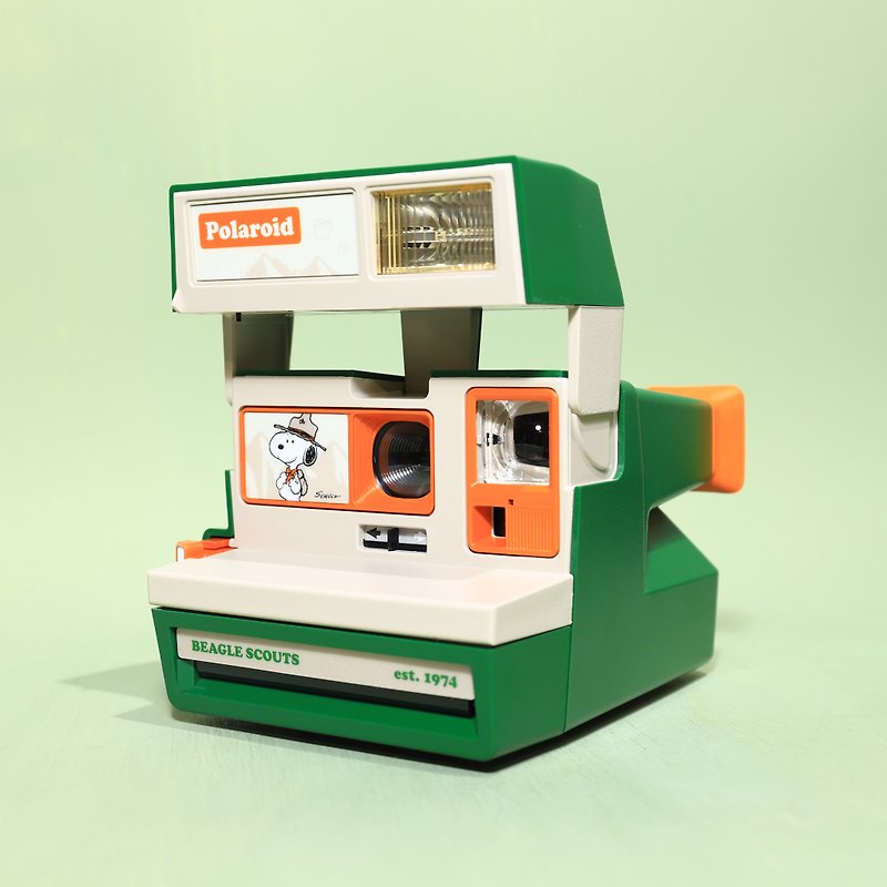 【Polaroid雜貨店】Polaroid 600  snoopy 史奴比 拍立得 寶麗來 - 其他 - 塑膠 綠色