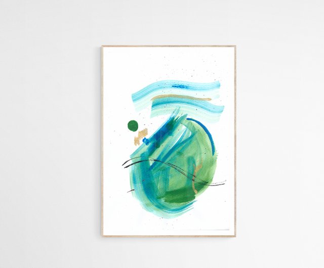 抽象画 静かな夜 【公式通販】