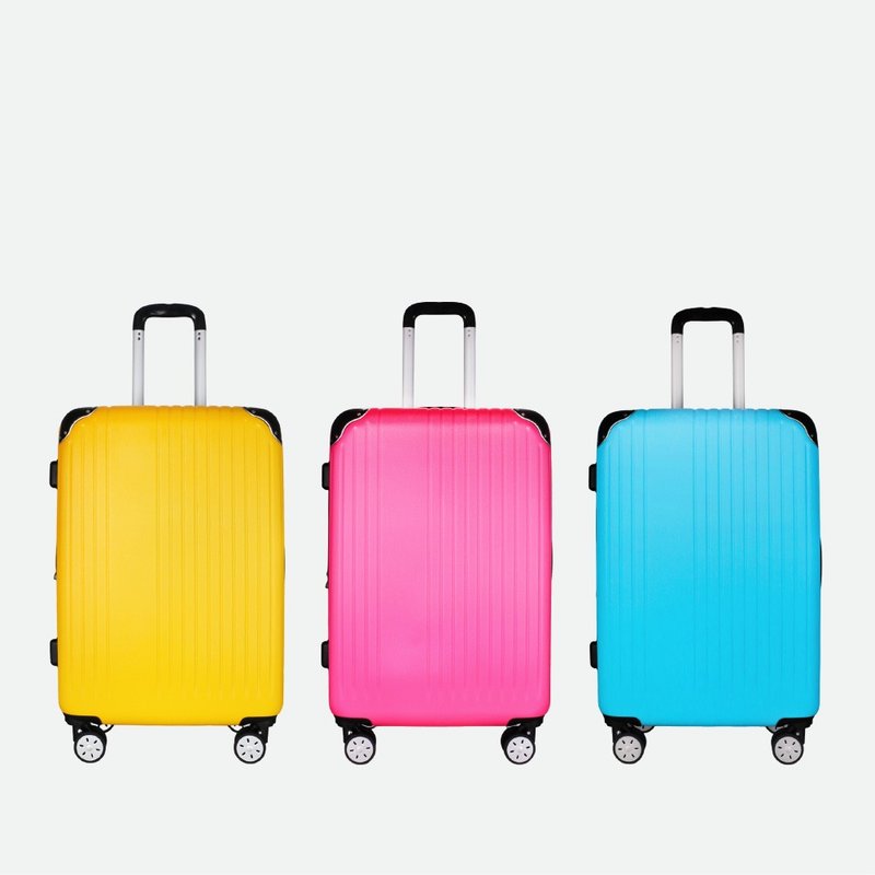 Dream travel ultra-lightweight suitcase boarding case suitcase zipper case Taiwan ready-made - Luggage & Luggage Covers - Plastic Multicolor