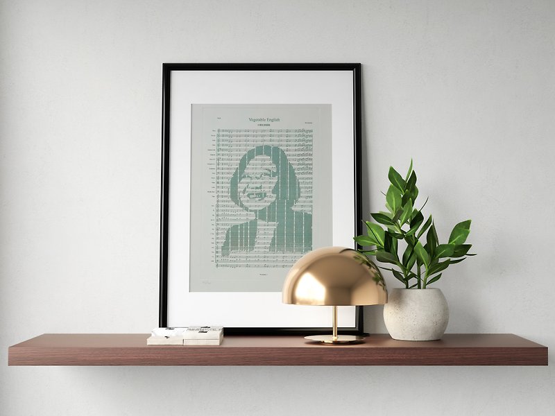 Fast shipping [original prints] Tsai Ing-wen-voice portrait - Posters - Paper White