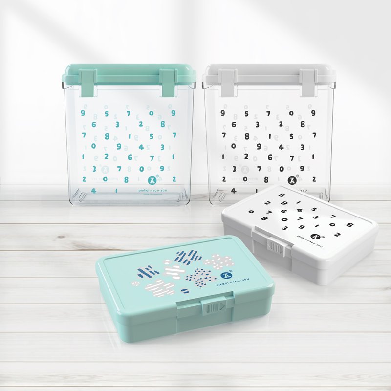 【Pinkoi x SOU・SOU】RedA Storage Set - กล่องเก็บของ - พลาสติก 