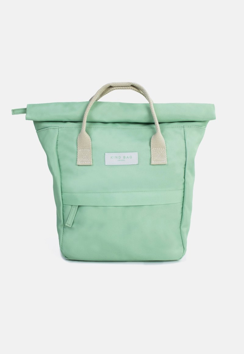 英國Kind Bag-後背包-迷你-鼠尾草綠 - 後背包/背包/書包 - 環保材質 綠色