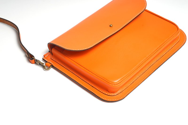 【BEIS】Customer order | Side backpack | Japanese imported leather - กระเป๋าแมสเซนเจอร์ - หนังแท้ หลากหลายสี