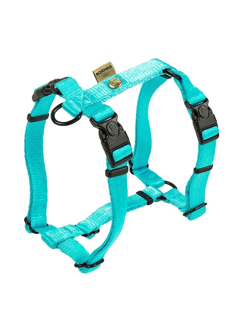 Silkley 2+1 buckle H-shaped harness SL - Collars & Leashes - Nylon Multicolor