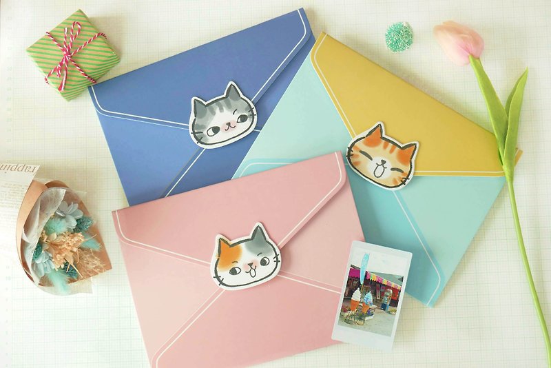 O-CAT-Cat Communication Signature Card - Cards & Postcards - Paper 