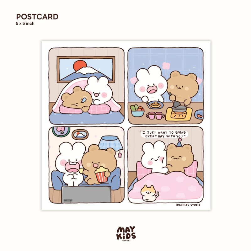 Postcard - 卡片/明信片 - 紙 多色