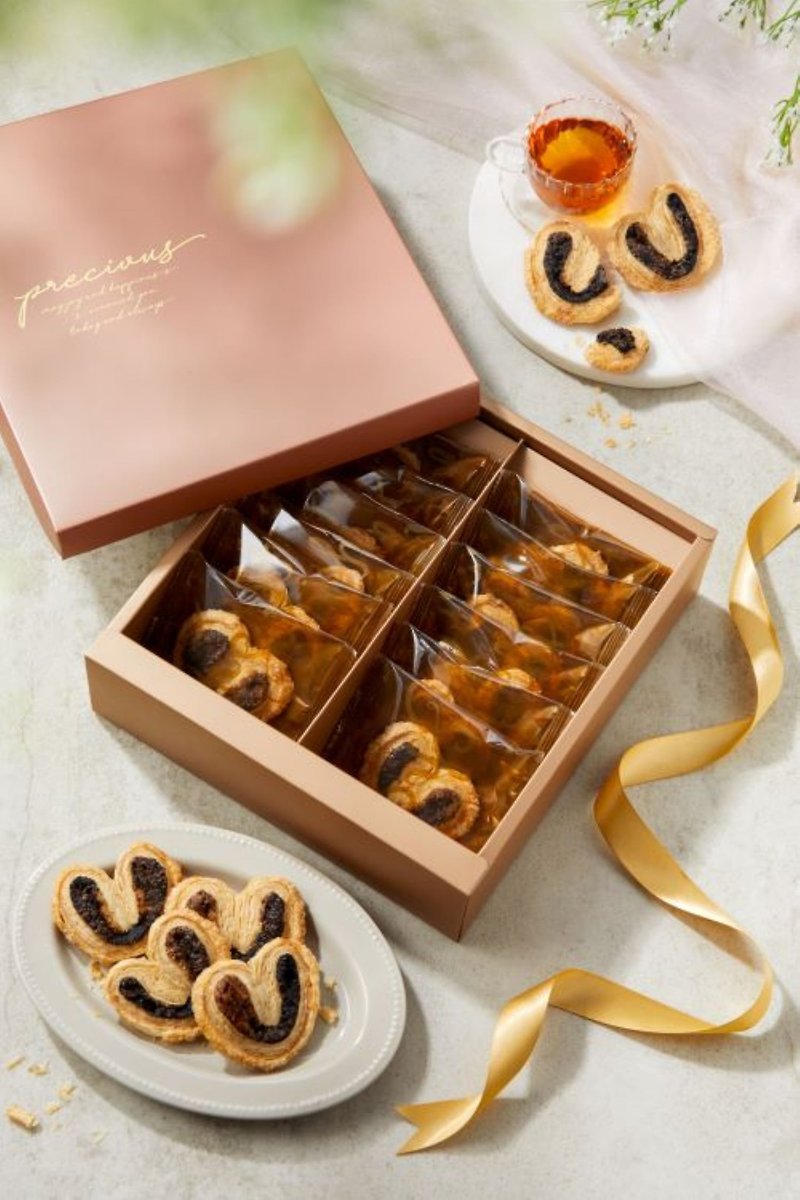 French black tea butterfly cake gift box - Handmade Cookies - Fresh Ingredients 