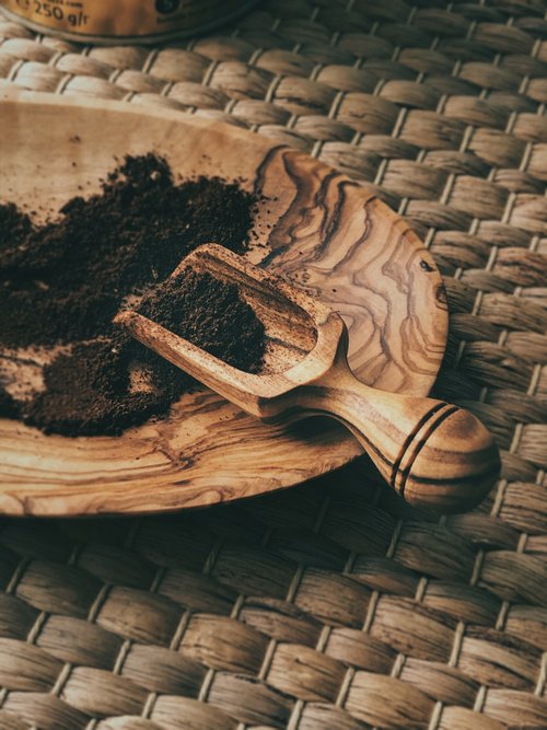 Folksy Finds 手工橄欖木茶鏟茶勺/咖啡勺