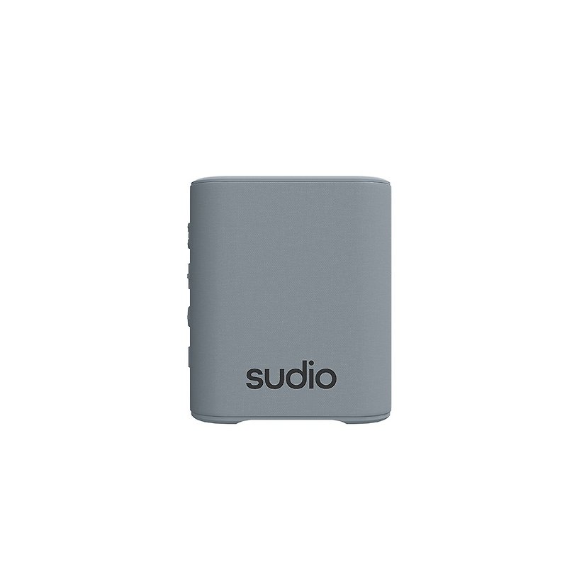 [New Arrival] Sudio S2 Mini Portable Bluetooth Speaker - Cool Gray (Can be Connected) - Speakers - Other Materials Gray