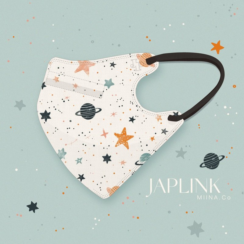 [Standard] JAPLINK HEPA high-tech water electret three-dimensional medical mask-Universe Star Travel - หน้ากาก - เส้นใยสังเคราะห์ สีใส