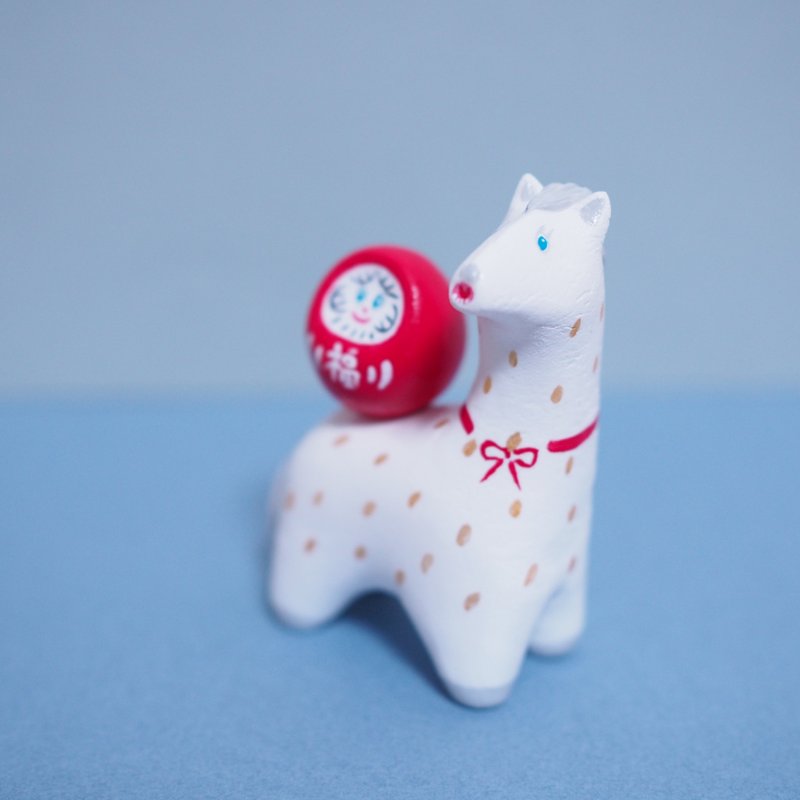 2026 — Year of the Horse - 公仔/玩偶 - 黏土 白色