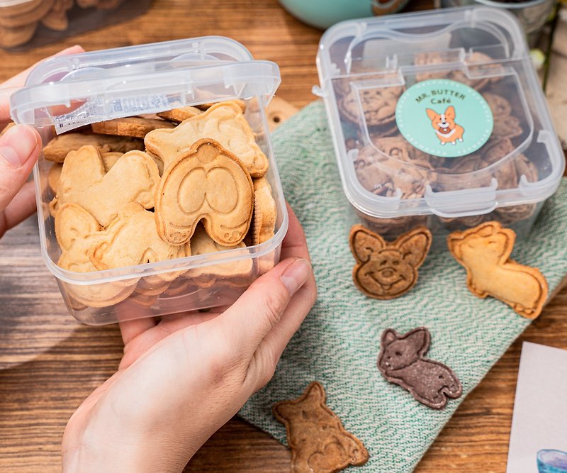 Corgi shaped biscuits 2 boxes/group - Handmade Cookies - Fresh Ingredients 