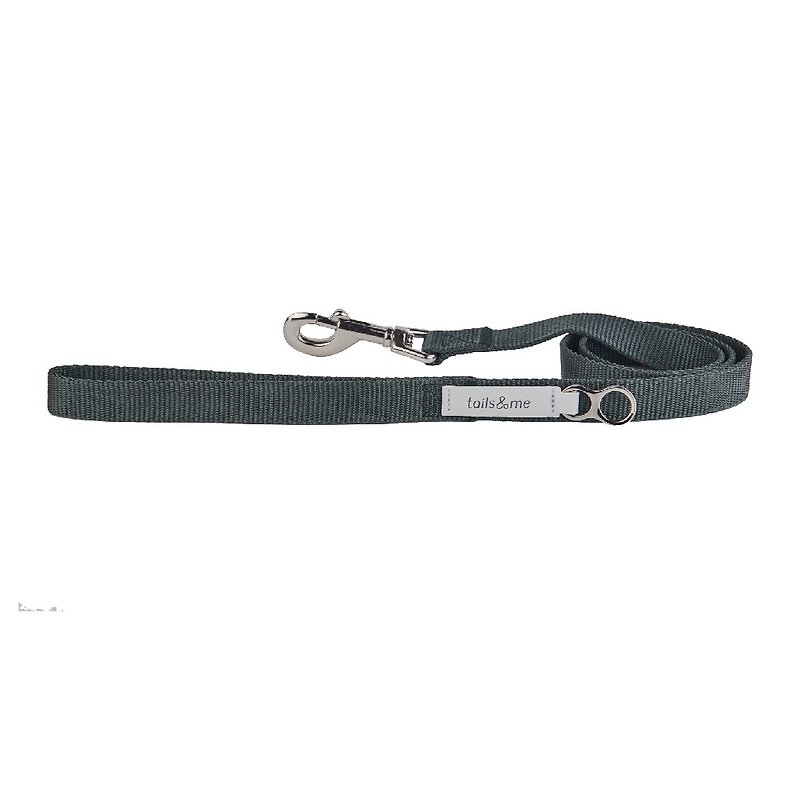 [Tail and me] Classic nylon belt leash dark green M - Collars & Leashes - Nylon 