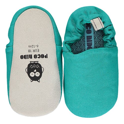 Poco Nido Poco Nido (英國) 嬰兒 BB鞋 學行/學步鞋仔 - 淨色 海洋綠