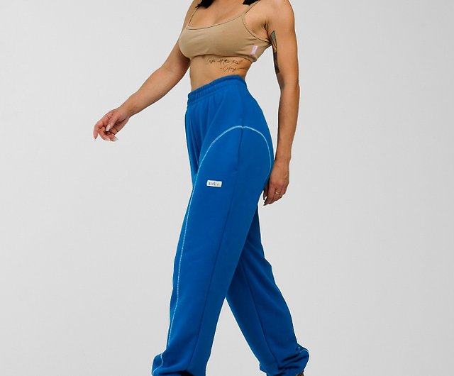 Everyday Wear Blue Pants annd Modern Fashion Blue Color - Shop BERÈZA Women's  Pants - Pinkoi