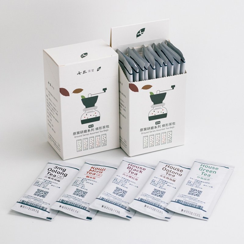 【研磨調和條形快萃茶包】-綜合組 (10入/盒) - 養生/保健食品/飲品 - 其他材質 白色