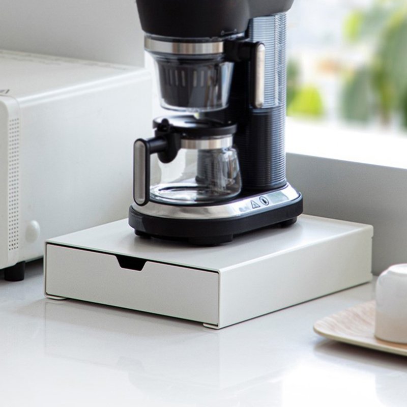 日本霜山 桌上型層疊式收納置物抽屜盒-多色可選 - 居家收納/收納盒/儲物盒 - 其他金屬 多色