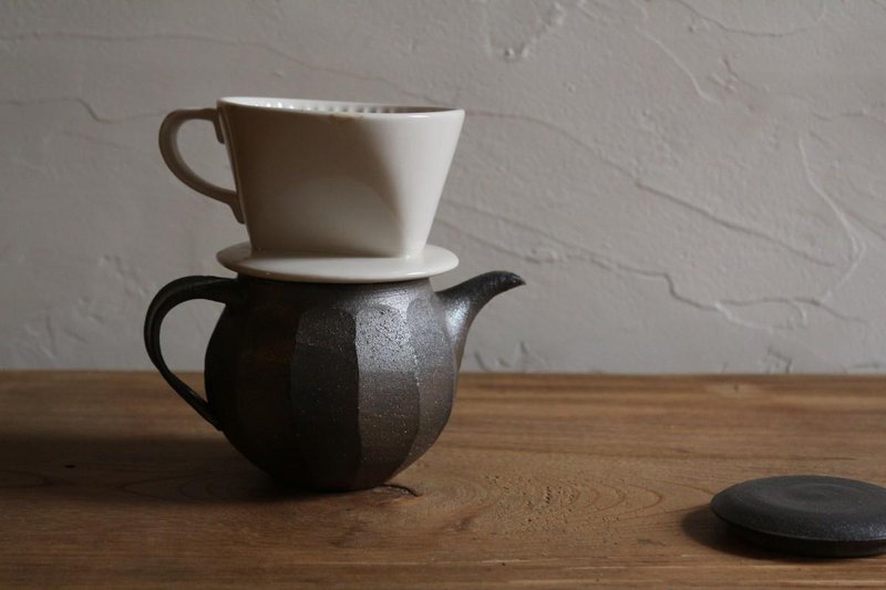 コーヒーポット - 茶壺/茶杯/茶具 - 陶 咖啡色