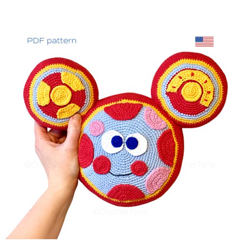 CrochetToria Digital crochet pattern. Download PDF file (in English). Toodles