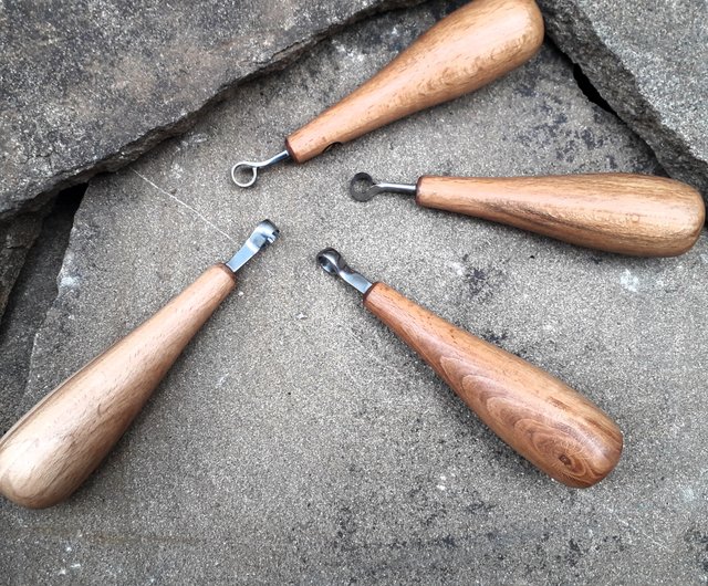 Spoon carving tool. Hand forged chisel. woodcarving tool. -  Portugal