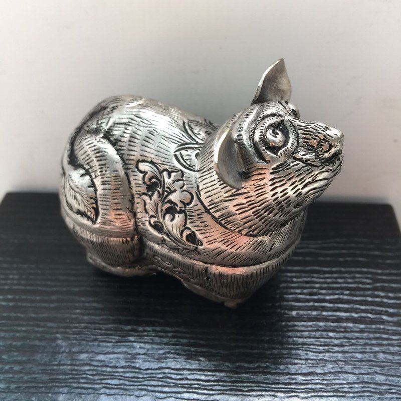 銀色立體鼠盒子M083 - 其他 - 銀 