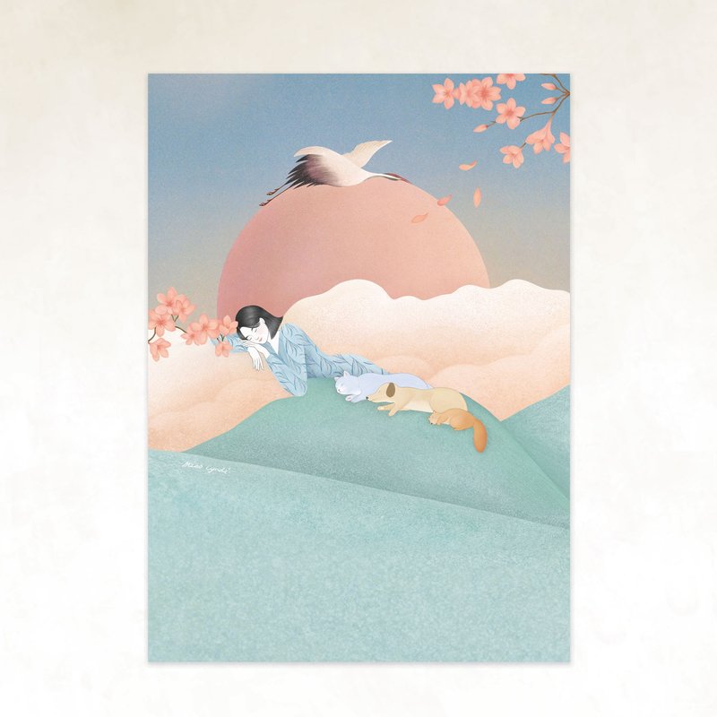 遊紀 ⁄  2月 / 畫卡 - 心意卡/卡片 - 紙 多色