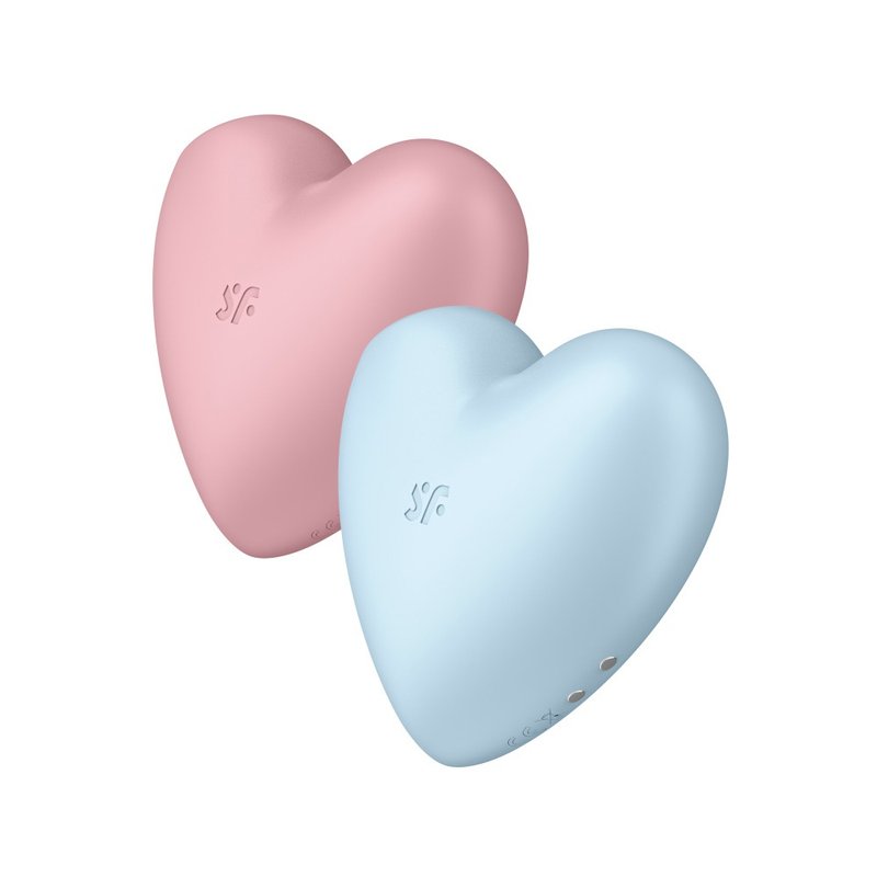 德國Satisfyer Cutie Heart 吸吮陰蒂震動器 - 情趣用品 - 矽膠 