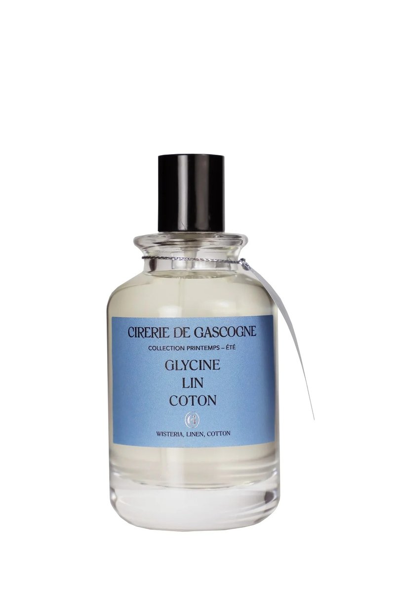 Cirerie de Gascogne Room Spray - Glycine-Linen-Cotton 100mL - Fragrances - Paper Blue