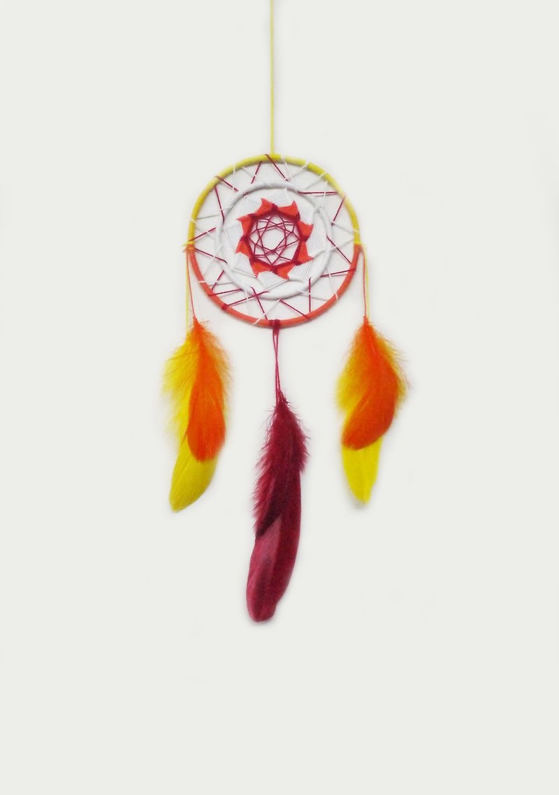 13x30 [Sunset] Handmade/Handmade Dream Catcher - Items for Display - Other Materials Multicolor
