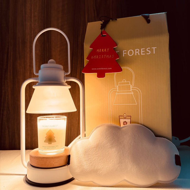 [Christmas Gift] Timed Temperature Melting Wax Lamp Sleep Set - น้ำหอม - โลหะ ขาว