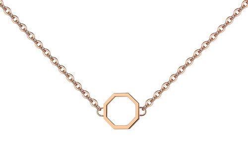 KLASSE14 Okto Long Pendant Rose Gold 頸鍊