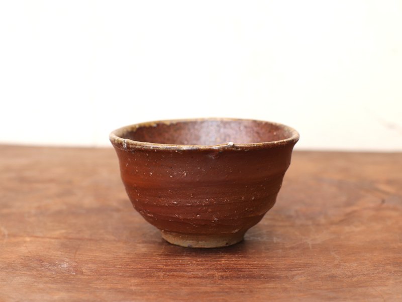 備前焼 ぐい呑み　gi-062 - 酒杯/酒器 - 陶 咖啡色