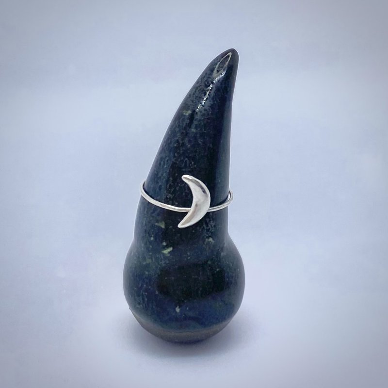 銀の月　シルバーリング - 戒指 - 其他金屬 銀色