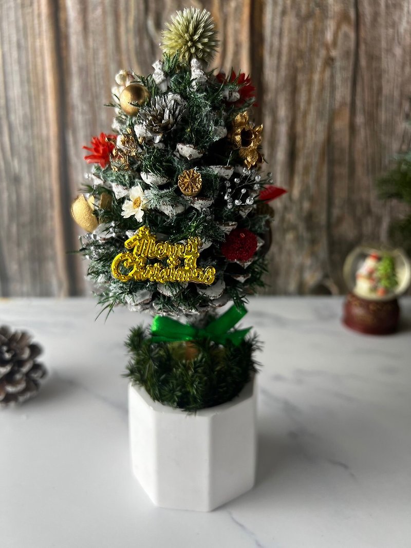 2F【松果聖誕樹】 - 裝飾/擺設  - 植物．花 綠色
