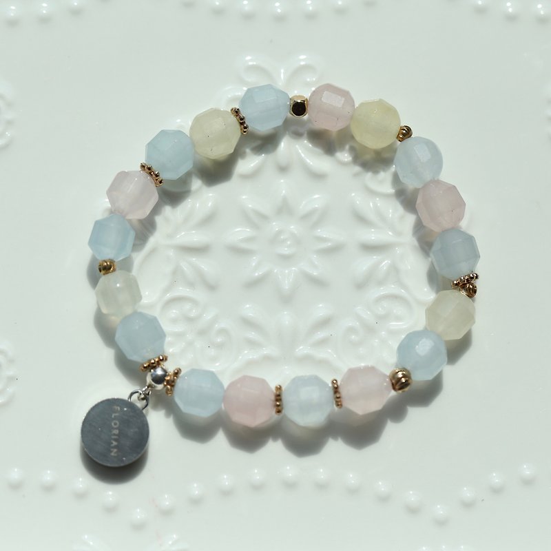 GEM Collection Stone Stone Bracelet | 8mm - Bracelets - Crystal Multicolor