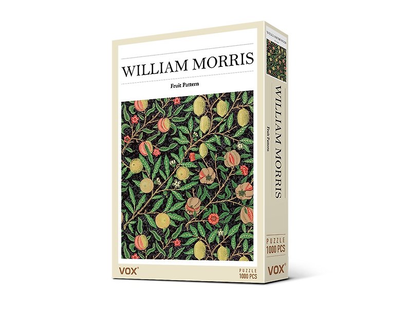 1000 Piece Poster Puzzle--Fruit Patterns By William Morris - Puzzles - Paper 