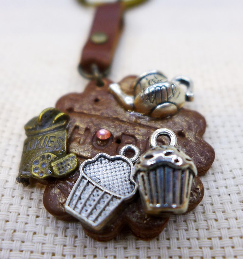 Steam Punk - Personalized Party - Sweet Tea - Keychains - Other Metals Brown