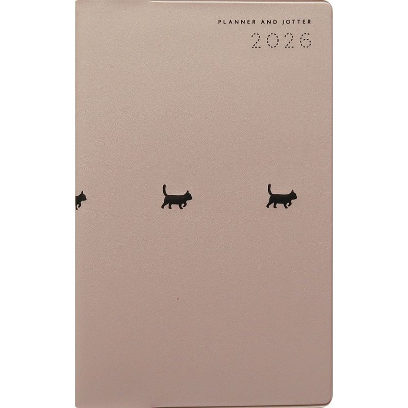 MATOKA ダイアリー 2026年版 2025年10月始まり コンパクトマンスリー Viisi Cat - 筆記本/手帳 - 紙 