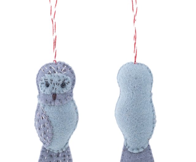 Nepalese Felt Owl Ornament – Worldwide Textiles