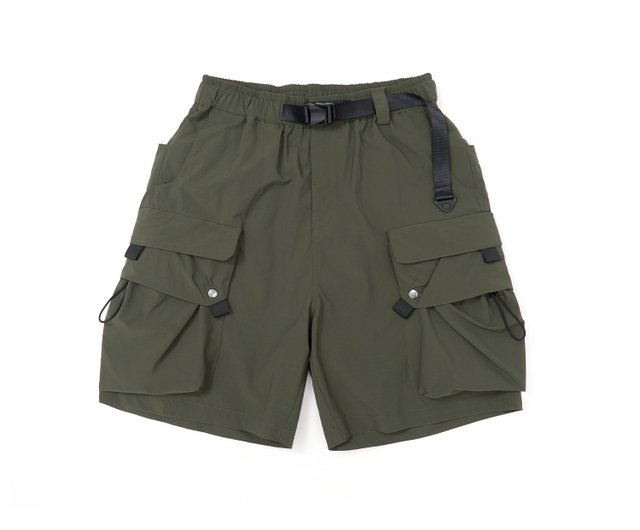国内発送/送料無料☆HESNTLS☆ポケット カーゴ ショートパンツ TopBasics 8ポケットカーゴショーツ - ショップ TOPBASICS