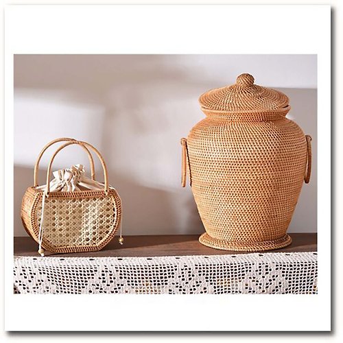 French Filt Classic Handmade Woven Bag-Beige Ecru - Shop FILT NetBag  Handbags & Totes - Pinkoi