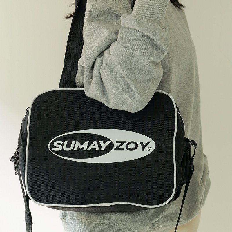 枕風系列 運動健身收納斜挎包 手提包/手挽包/側背包/單肩包 黑色 - 散紙包 - 聚酯纖維 黑色