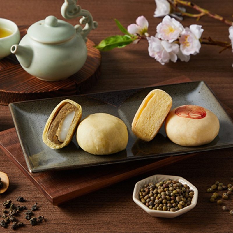 犁茶品記 茶香綠饗6入禮盒(任選1/2/4/6盒) - 蛋糕/甜點 - 其他材質 