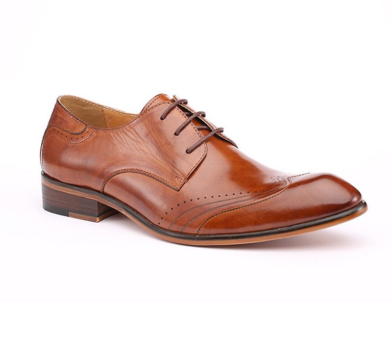 Kings Collection Genuine Leather Richfield Formal Shoes KV80053 Brown - Men's Leather Shoes - Genuine Leather Brown