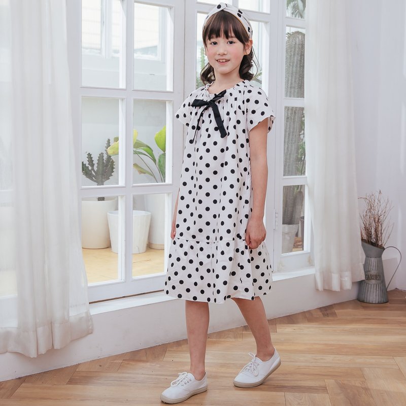 (Children's clothing) Slightly drenched bubbles - Kids' Dresses - Cotton & Hemp 