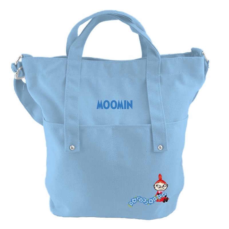 Moomin Moomin authorized - College wind portable shoulder bag (Aqua), CE11AE01 - กระเป๋าแมสเซนเจอร์ - เส้นใยสังเคราะห์ สีแดง