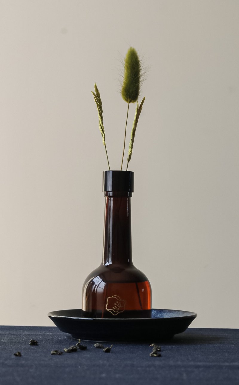 【我眼裡的茶香氣】凍頂烏龍茶韻擴香 - 香氛/精油/擴香 - 玻璃 金色