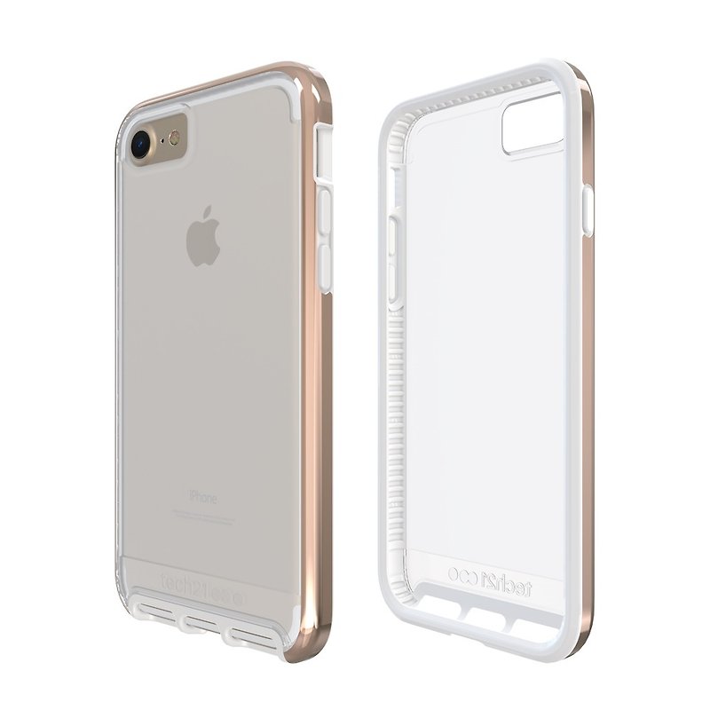 Tech21英國超衝擊 iPhone 7 防撞軟質保護殼(5055517362351) - 手機殼/手機套 - 紙 金色