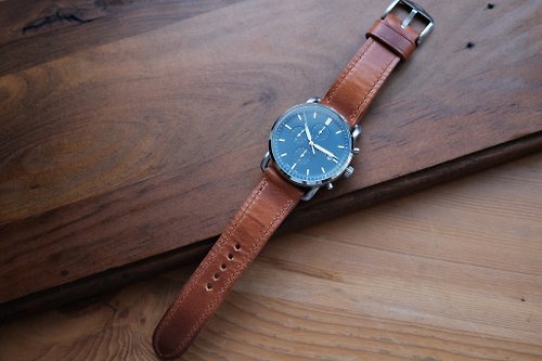 寓吉 Leather Craft 【寓吉】錶帶訂製 Horween Dublin英國棕系列 錶帶訂製