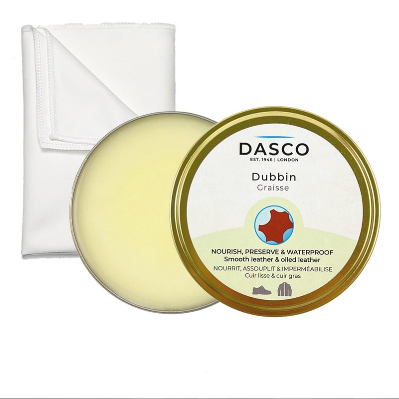 英國伯爵DASCO 皮革防水保養油 100ml 附擦拭布 鞋油 皮革油 - 鞋墊/周邊 - 其他材質 